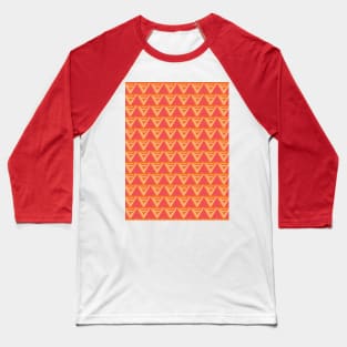 Orange triangles that are joined together Baseball T-Shirt